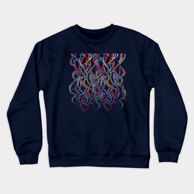 Tentacles Crewneck Sweatshirt by TAOJB